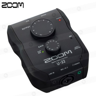 Interfaz de Audio Zoom U-22 USB-B